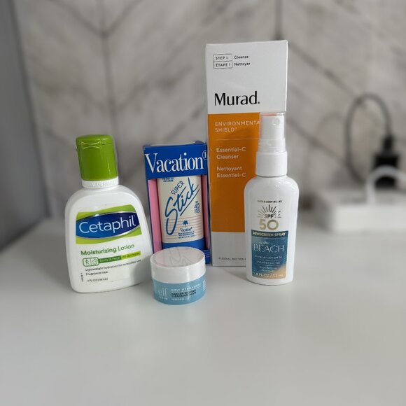 Cetaphil, Vacation, Elf, Murad Skincare Bundle - Picture 1 of 1